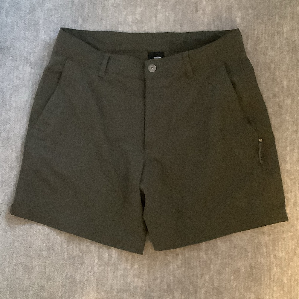 The North Face Dark Olive Hiking Shorts Sz. 34